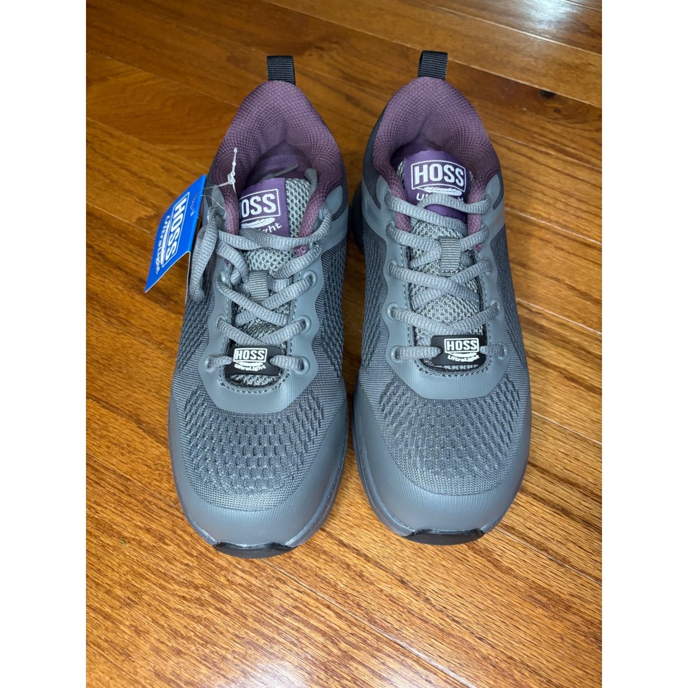 Hoss ALTO UL‎ Gray Steel Toe Tenis Shoes Size Women's 7
